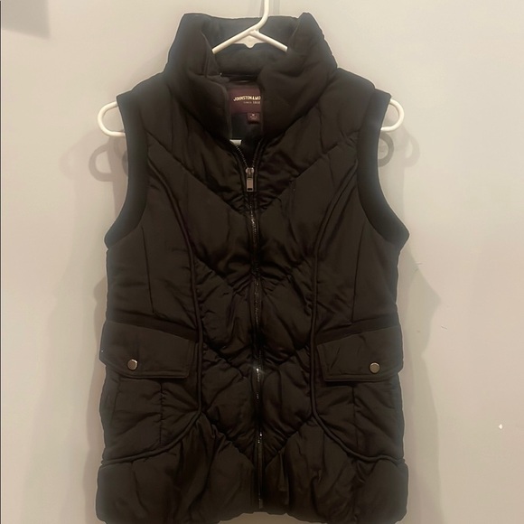 Johnston & Murphy Women's Black Puffer Vest - Picture 1 of 2